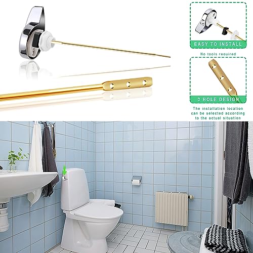 Image of Side Mount Toilet Tank Flush Lever Handle for Toilets