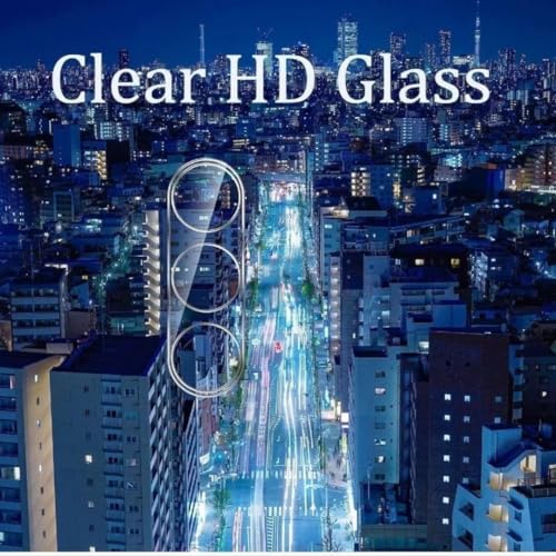 Image of Clear Camera Lens Protector for Samsung Galaxy Fold 6-9H Tempered Glass, Scratch-Resistant Camera Glass Protector