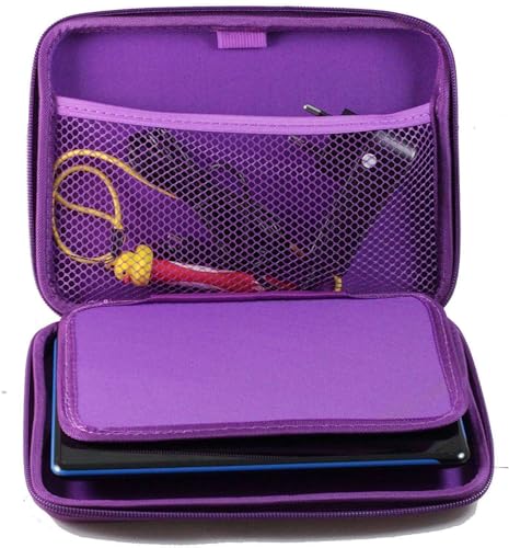 Navitech Purple Hard Carry Case Compatible with YOLIPULI 6.5 Inch LCD Writing Tablet