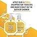 BELLA B Squeaky Bee Bodywash and Shampoo 13 oz - Baby Body Wash And Shampoo - Baby Bath Wash - Organic Body Wash - Natural Body Wash - Kids Body Wash - Organic Soap - Baby Soap - Shampoo Organic