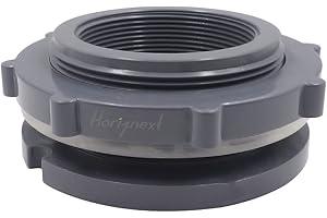 3 Bulkhead Fitting: PVC Pipe Connector for Rain Barrel