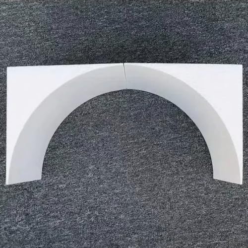 Arco de puerta redondeado para transformar marcos rectos sin obras complejas en casa 2