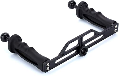 Miniatura 5 de Bandeja estabilizadora de luz de video subacuática, bandeja de aluminio ligera para GoPro OSMO y cualquier otra cámara con orificio de tornillo de