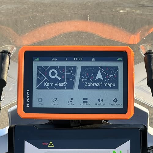 Coque Garmin Zumo XT XT2 orange accessoire navigation moto