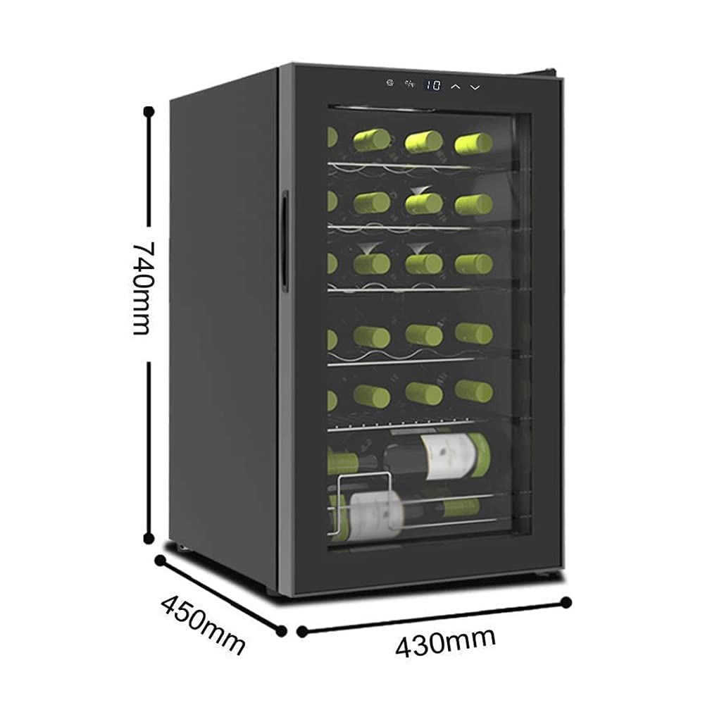 Ljlzxpbus 70l Compressor Wine Cooler Refrigerator Large Freestanding Wine Cellar 41f-64f Digital Temperature Control Wine Fridge For Red, White, Champagne Or Sparkling Wine on Fridge.com - View 5