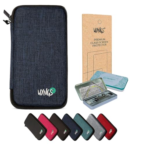 CALCUSO Accesorios Paquete Prémium Azul Compatible para Calculadora Casio FX 570 ES Plus II