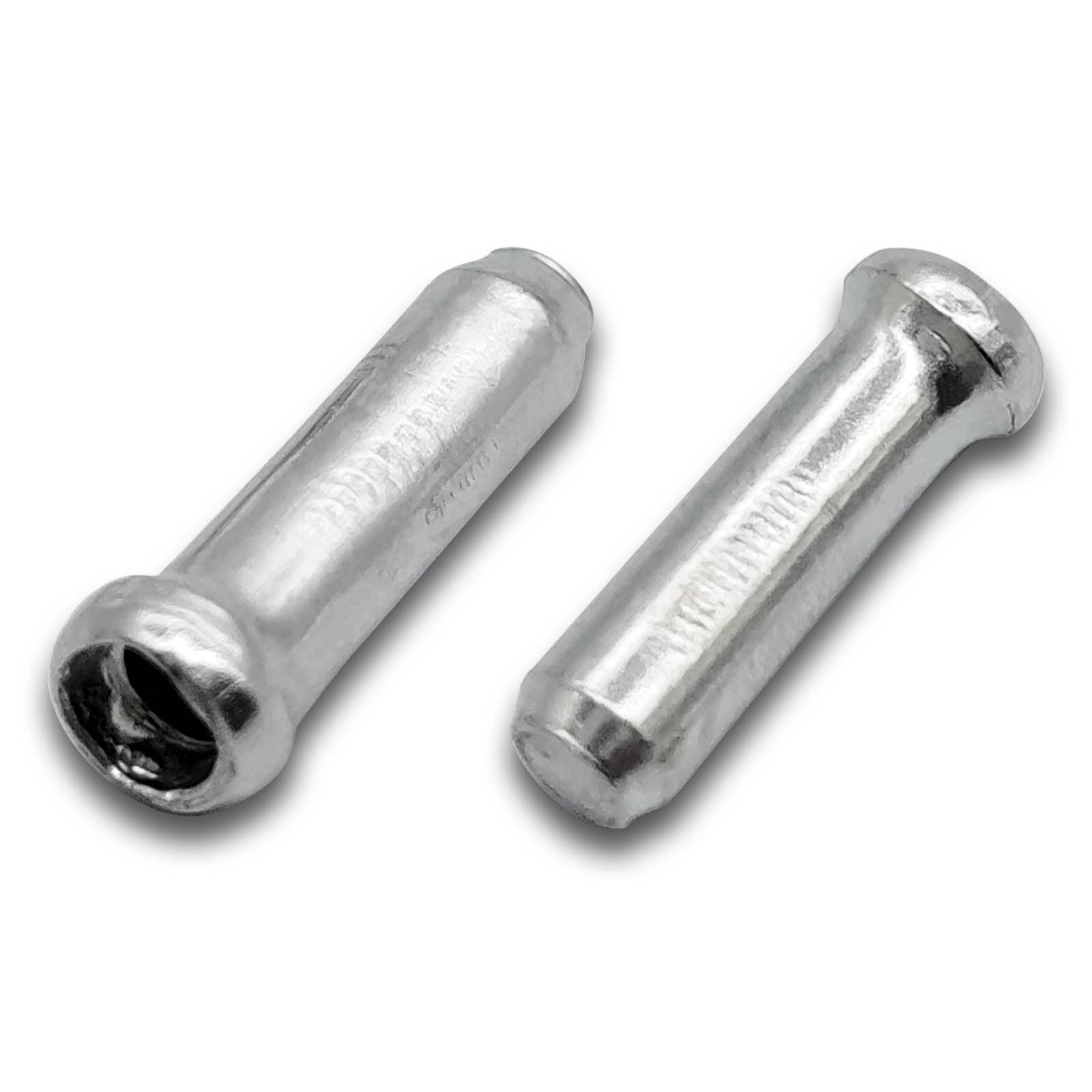 Qancekoo Lot de 100 embouts de câble de frein pour vélo de montagne (argenté Qancekoo Lot de 100 embouts de câble de frein pour vélo de montagne (argenté