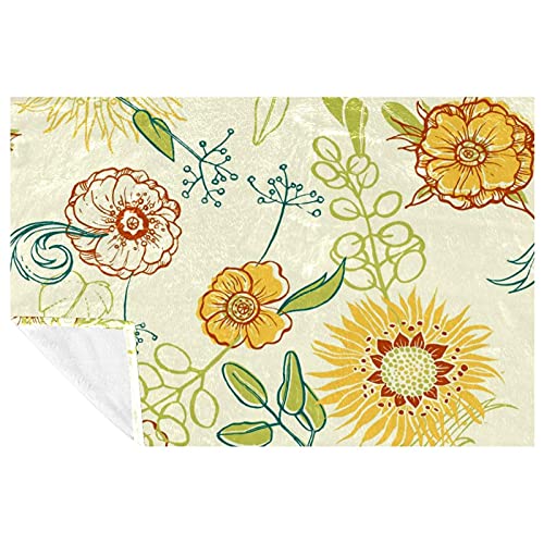 Couverture douce chaude lit canapé pique-nique camping 150x100 - 2