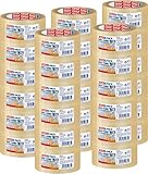 tesa 30 Rollen Ultra Strong Packband (aus PVC mit besonders starker Klebekraft, 66 m x 50 mm) transparent