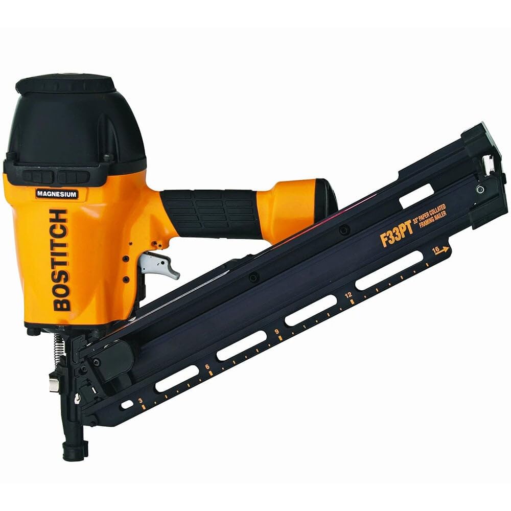 BOSTITCH Framing Nailer, 33-Degree Paper Tape (F33PT)