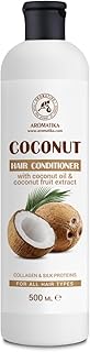 Coconut Haare Conditioner 480ml - Natürliches Haarspülung mit Kokosöl - Spülung für Wachstum und Volumen für alle Haartype...