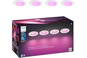 Philips Hue Smart Recessed LED Downlight (5/6 Inch) - Elevate Your Home Lighting