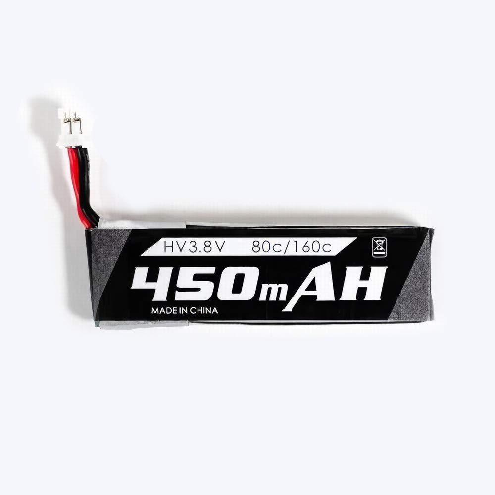 Goolsky Batteria per drone EMAX HV 3.8V 450mAh Lipo Battery for EMAX Tinyhawk FPV Racing Drone