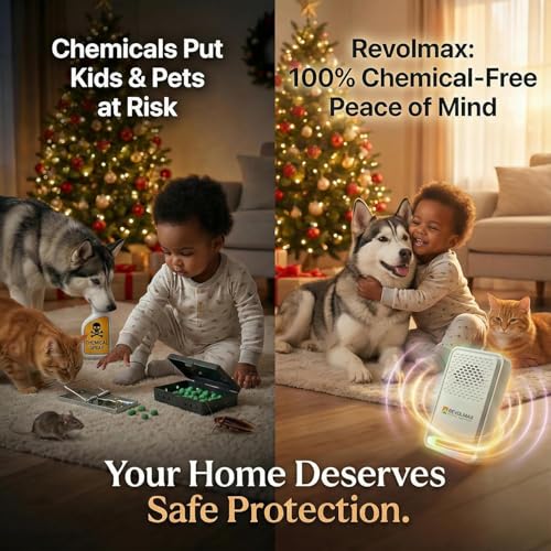 Image of Ultrasonic Pest Control Repeller - Electronic & Ultrasound, Indoor Plug-in Repellent - Get rid of - Rodents, Mice, Squirrels, Bats, Insects, Bed Bugs, Ants, Fleas, Spiders, Roaches (3 Pack, White)