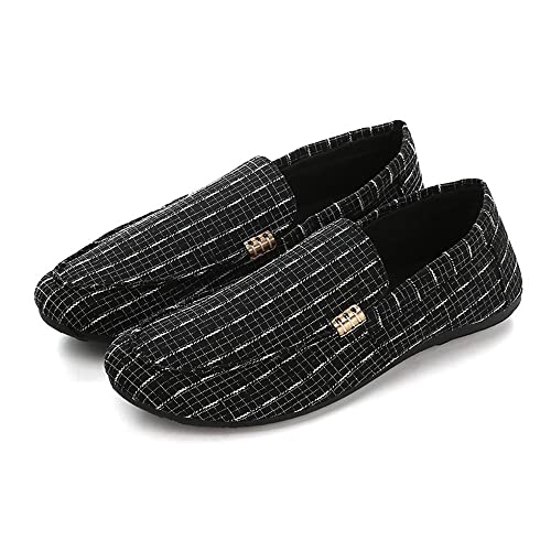 Loafers for Men Venetian Loafers Simple Cloth Lightweight Comfortable Slip Resistant Fashion Slip-ons