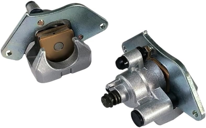 Front Left Right Brake Calipers W Pads Compatible with TRX420FM 45150-HP5-601 45250-HP5-601