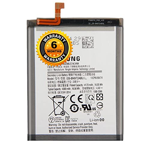 Image of Original BN972ABU Battery Compatible with Samsung Note 10 Plus [4300mAh]