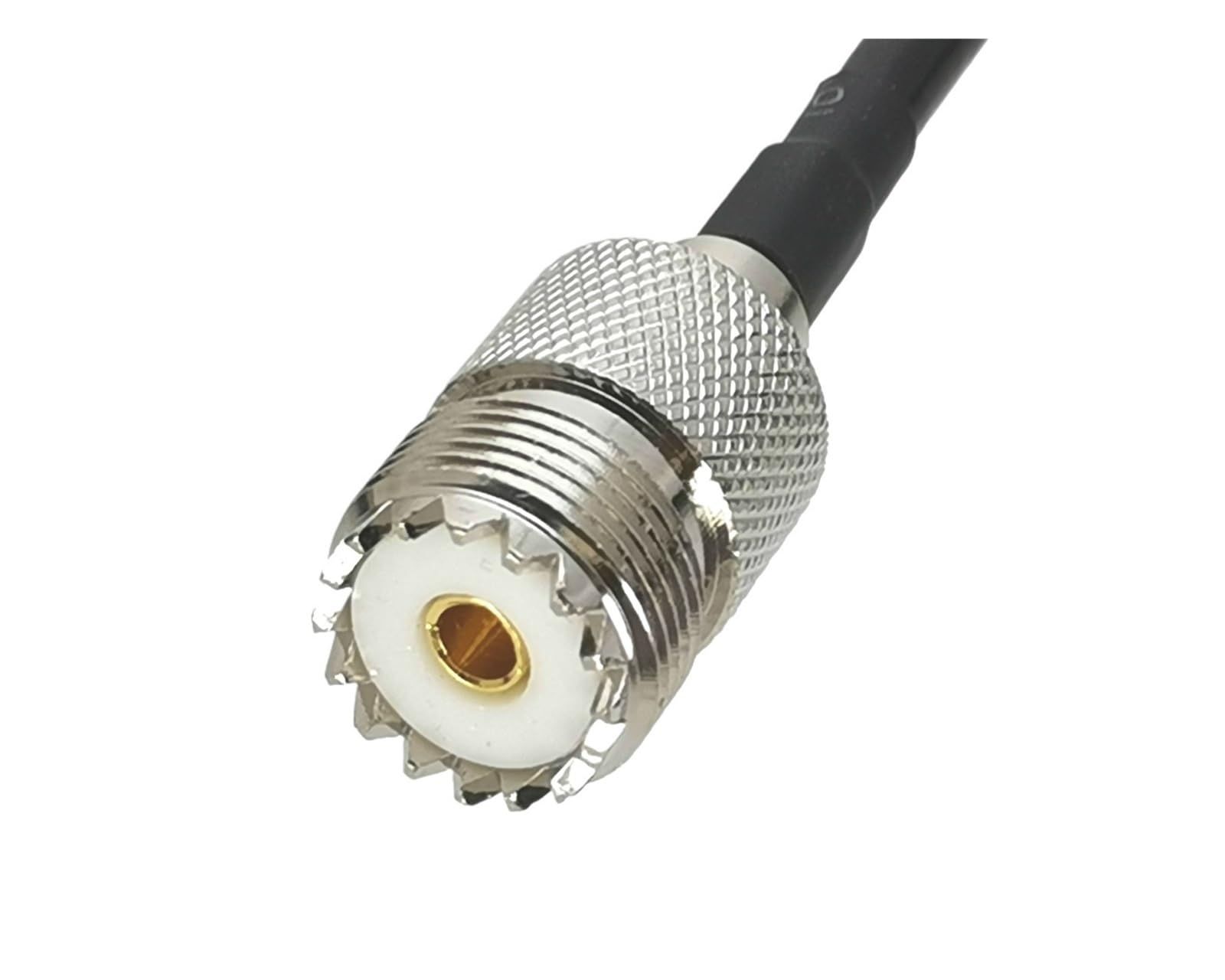 1 Pz RG58 Mini UHF Spina Maschio A SO239 Femmina Martinetti Connettore RF Coassiale Jumper Cavo A Treccia for Radio Antenna 6 pollici ~ 50 M(40M)