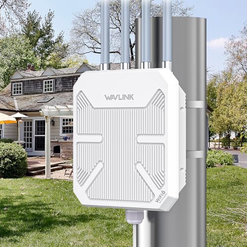 2026 WAVLINK AX3000 Outdoor WiFi 6 Extender, Outdoor WiFi Repeater
