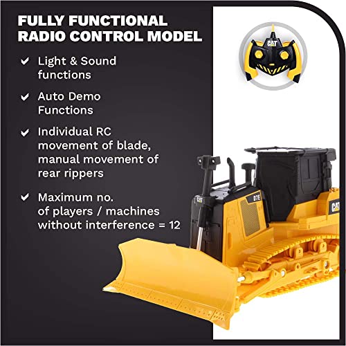 Carrera - 37025002-1:24 Rc Cat D7E Track Type Tractor - 4