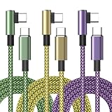 USB C Kabel, USB C auf USB C Kabel [2M/3Pack] USB Typ C Kabel Usbc to Usbc Handy Ladekabel USB C Schnellladekabel für Samsung Galaxy S23 S22 S24 S25, USB C Ladekabel für iPhone 17 15 16 Pro Max/Plus