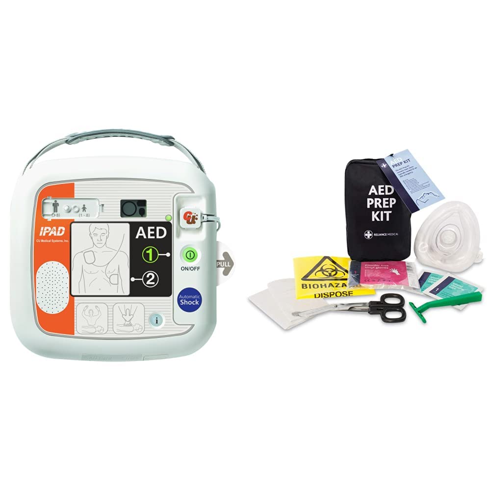 WfafgbiPAD SP1 AED Fully Automatic Defibrillator & Reliance Medical AED