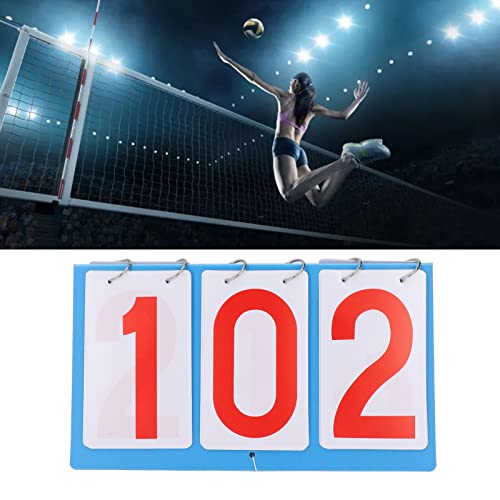 Marcador plegable 3 dígitos para voleibol y tenis de mesa miniatura 4