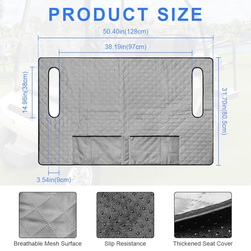 Serviette de golf séchage rapide et housse de siège imperméable