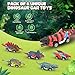 EASYFUN Dinosaur Toys for Kids 3-5 Pull Back Toy Cars 6 Pack Dino Toys for 3 4 5 and Up Boys Girls Dinosaur Games with T-Rex Dinosaur Toy Cars Gift for Toddler