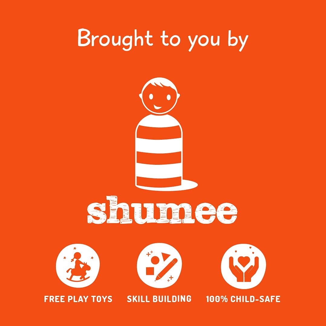 Shumee Waldorf Wooden Curvy Rocker Balance Board (3 Years+) | Multicolor | 2000 gms | Eco friendly & Organic | Non Toxic | Active Play | 100% Child Safe - Image 6 thumbnail