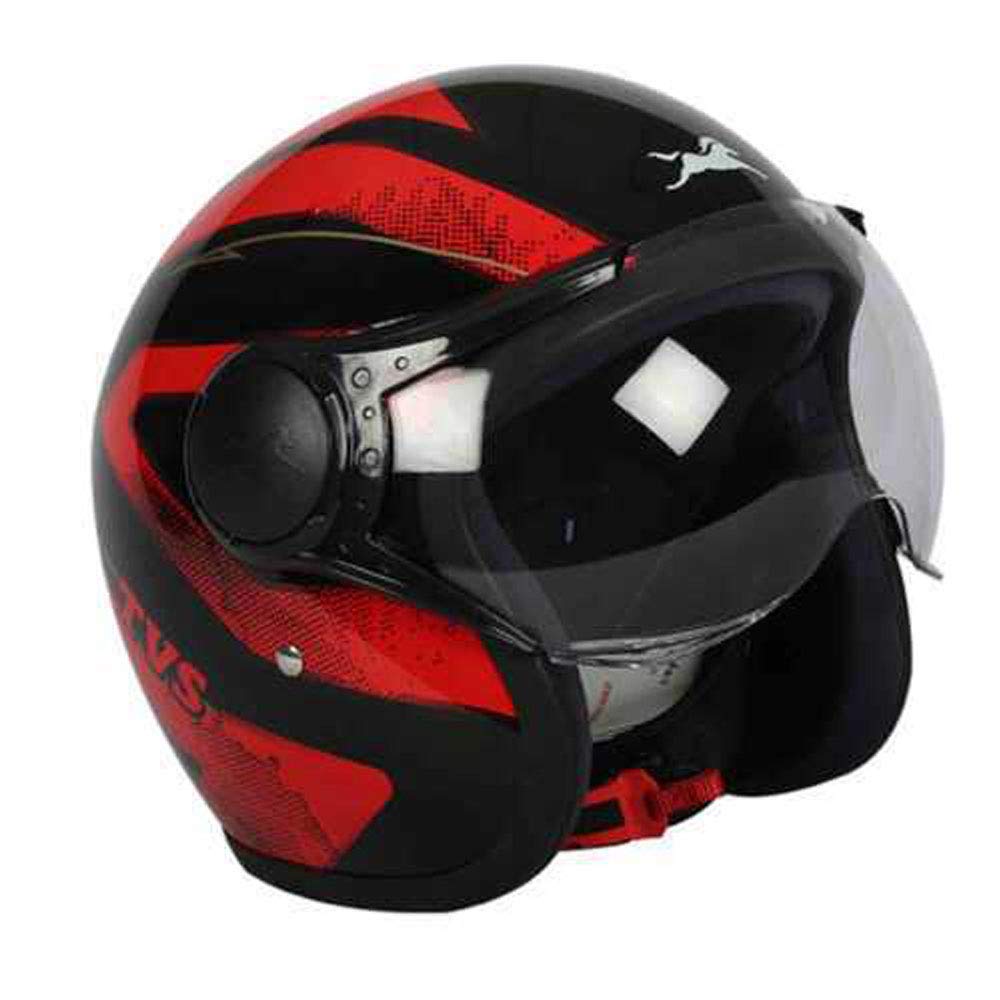 TVS Half Face Motorbike Helmet, Graphic Design, Size XL, ISI DOT Certified - Review, Price and Buying Guide