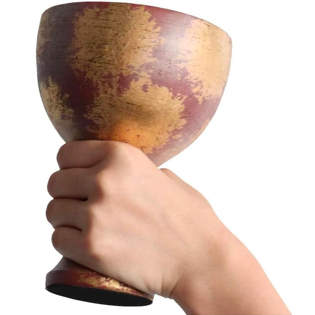 Indiana Jones Réplique du Calice du Saint Graal résine 1:1 pour Halloween Cosplay Coupe Holy Grail Calice