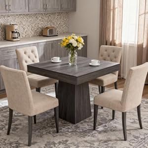Square Dining Table for 4, 31.5R...