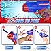 Shooting Games Toys for Nerf Gun Party, Shooting Targets with 2 Toy Guns 40 Foam Darts Kids Outdoor Indoor Toys for Birthday Easter Xmas Gifts for 4 5 6 7 8 9 10+ Year Old Boys Kids