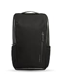 Pioneer Backpack 3.0 - Premium Everyday Bag with Padded Laptop Section, Ventilated Shoe Compartment & Sustainable Waterproof Material - All-Day LIghtweight Comfort Design - Black