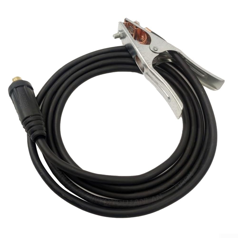Welding Ground Clamp 300A 1M/2M/3M Cable for MIG TIG Welding Machine Heat-Resistant Non-Slip Ergonomic Handle(300cm)