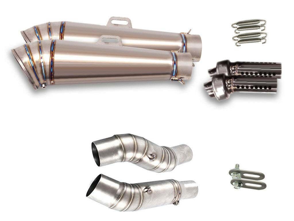 NINJA1000 Z1000SX 2010-2019 LCIPARTS JAPAN GP Titanium Slip-on