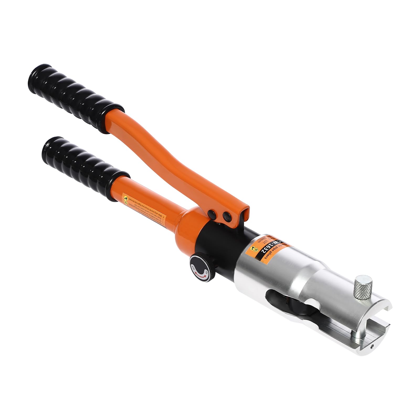 Pinza a pressa idraulica professionale, set di contorni TH (TH16-32), 10 tonnellate con testa girevole a 360°, per tubi in alluminio, PEX e PB