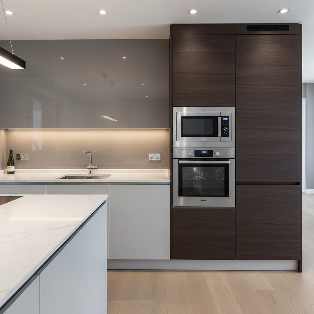 Edesa EMW-2020-IG X Einbau-Mikrowelle (integriert, Grillmikrowelle, 20 l, 700 W, Drehknöpfe, Edelstahl)