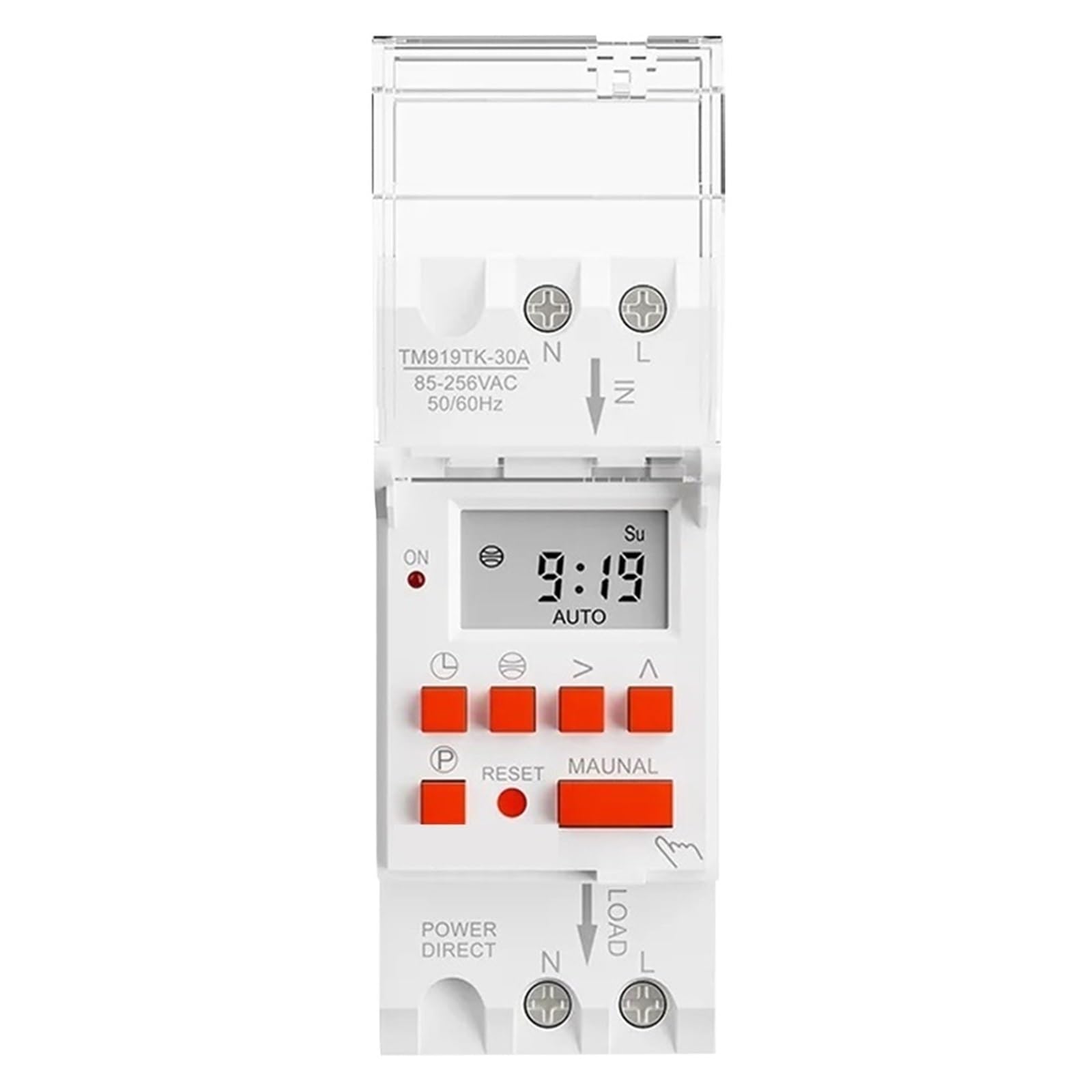1PCS Wide Voltage 85-265V AC Latitude Switch 16A 30A Digital Astronomical Timer Switch and Sunset in Latitude and Longitude