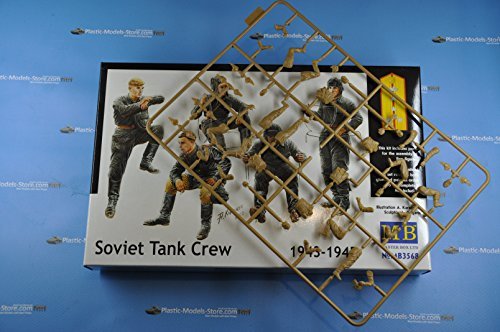 Master Box Soviet Tank Crew 5 Figuras 1/35 miniatura 6