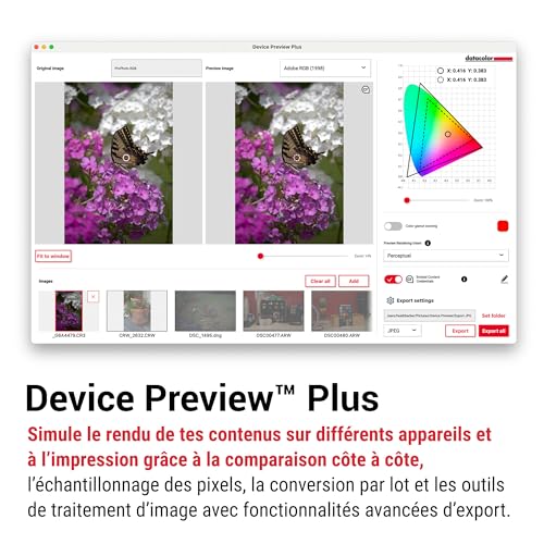 SpyderPro Datacolor calibration d'écran 12000 nits avec 3D LUT