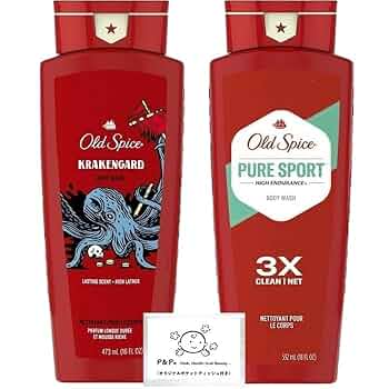 オールドスパイス　ボディソープ　ピュアスポーツ　２本セット Old Spice Amazon | 【2種セット 】オールドスパイス ボディウォッシュ