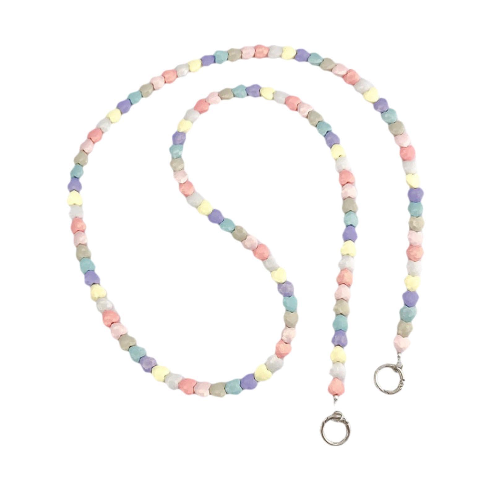 5X Cordón para Teléfono, Accesorio para Bolso, Llavero Portátil, Ligero, Práctico, Ideal para Manualidades, Regalo, Decoración, Correa de 120, 6 Piezas