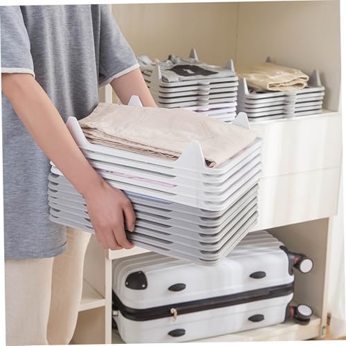 Rangement t-shirt placard avec ces planches pliables empilables x10 - 4