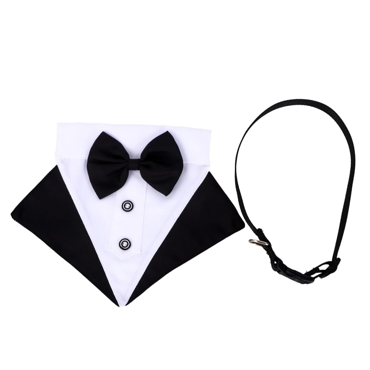 Beaupretty 3ensembles Bandana Triangulaire pour Chien Écharpe Stylée avec Nœud pour Événements Extérieurs Et Fêtes