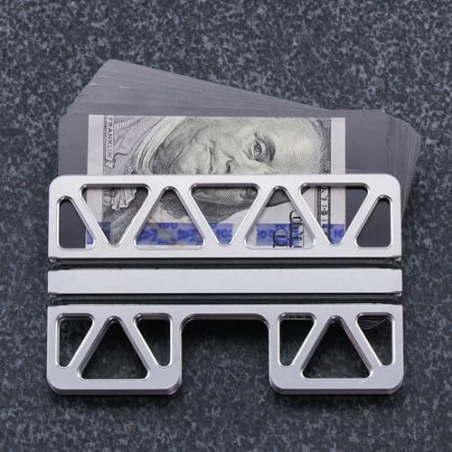 The Truss Minimalist Metal Wallet, Ultra Slim Aluminum, RFID Shielding, For Credit Cards and Cash, Made in the USA2