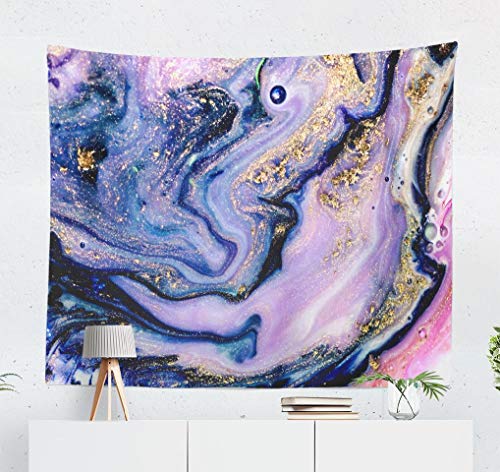 Summor Beautiful Marble Art and Gold Natural Luxury Can Trendy Invitations Acrylic Art Nature Home Decorations for Living Room Bedroom Dorm Decor 60 x 50 Inch