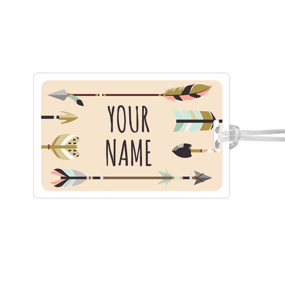 Personalized Bag Tag - Durable ID Tag for Backpacks, Suitcases & Sports Bags - [Design Theme] Collection