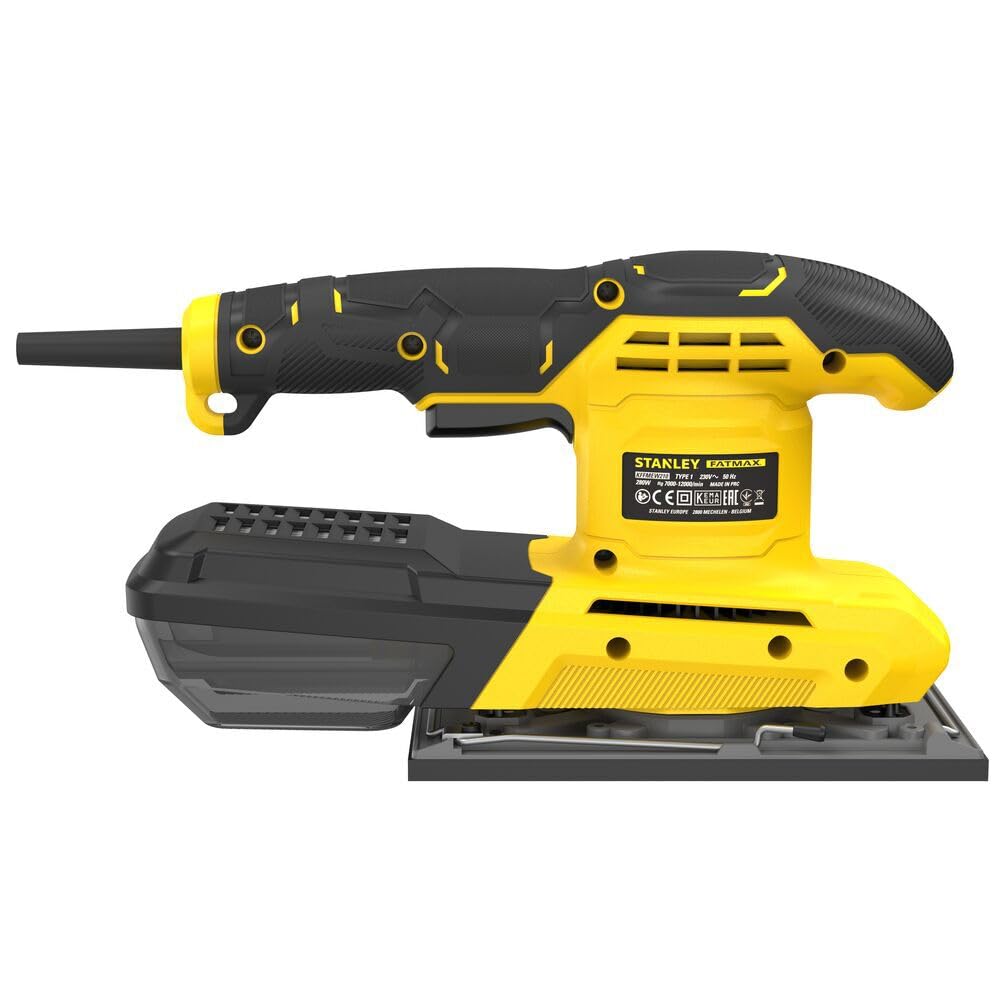 STANLEY FMEW214K-QS Levigatrice 1/3 DI FOGLIO potenza 280W – Velocità variabile